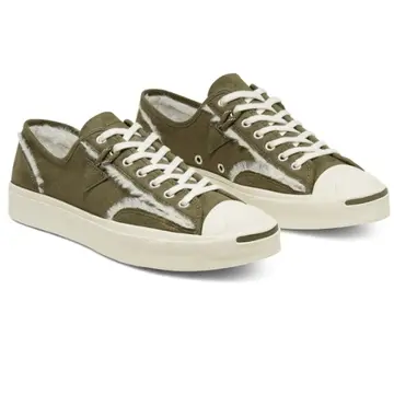 Alternative view of Giày Converse Faux Fur-Lined Leather Jack Purcell Canvas 166511C
