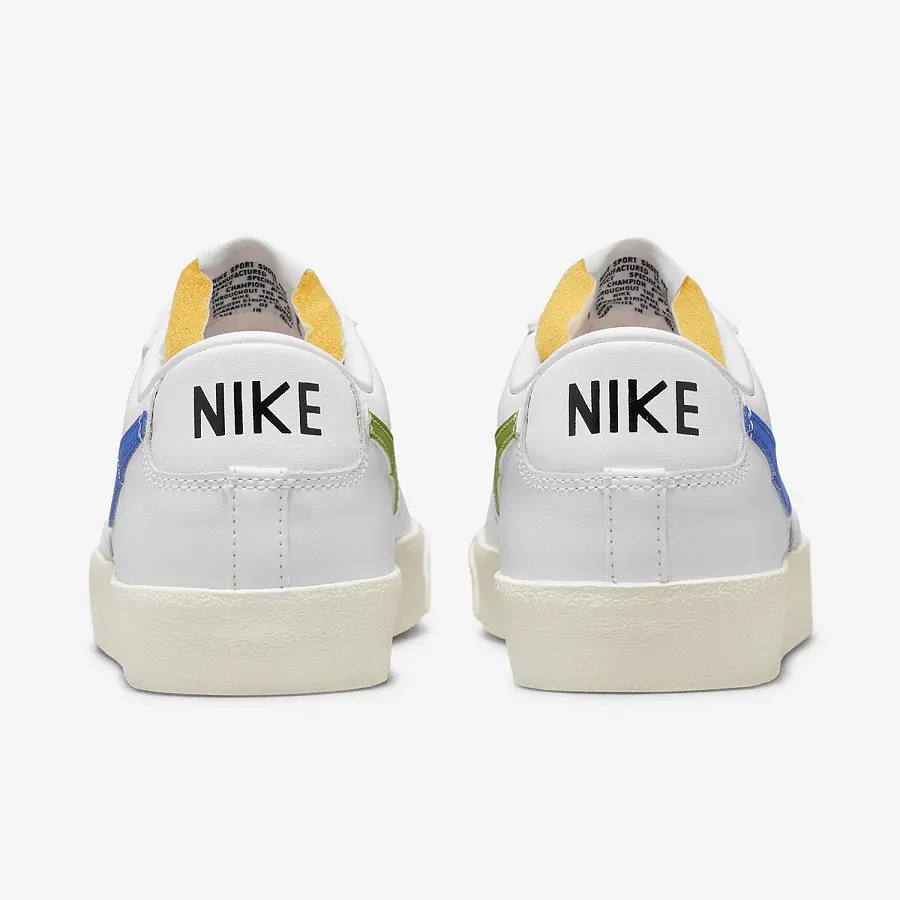 Giày Nike Blazer Low 77 Vintage 'Vintage White Chlorophyll Medium Blue' DA6364-107 - Ảnh 5