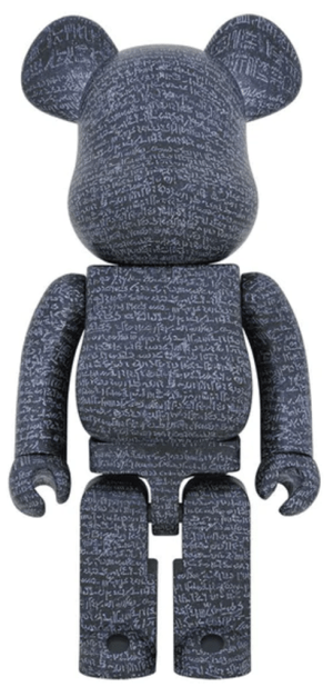 Mô Hình The British Museum Be@rbrick 1000% 'The Rosetta Stone' 96877-TRS-1000