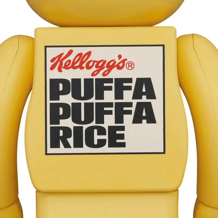 Alternative view of Mô Hình Sooty The Bear Bearbrick 400% 'Yellow' 96976-STB-0400