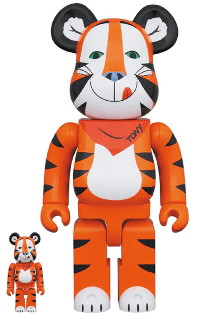 Mô Hình Tony The Tiger Be@rbrick 100% + 400% 'Vintage Version' 96983-TTT-0104