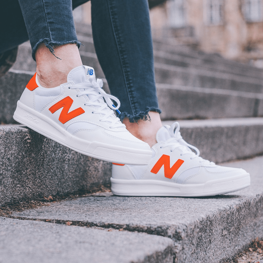 Giày New Balance 300 Series 'White Orange' WRT300CF - Ảnh 4