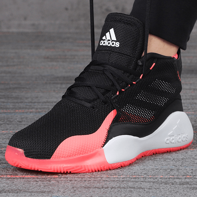 Giày Adidas D Rose 773 2020 Black Signal Pink FW8663 - Ảnh 3