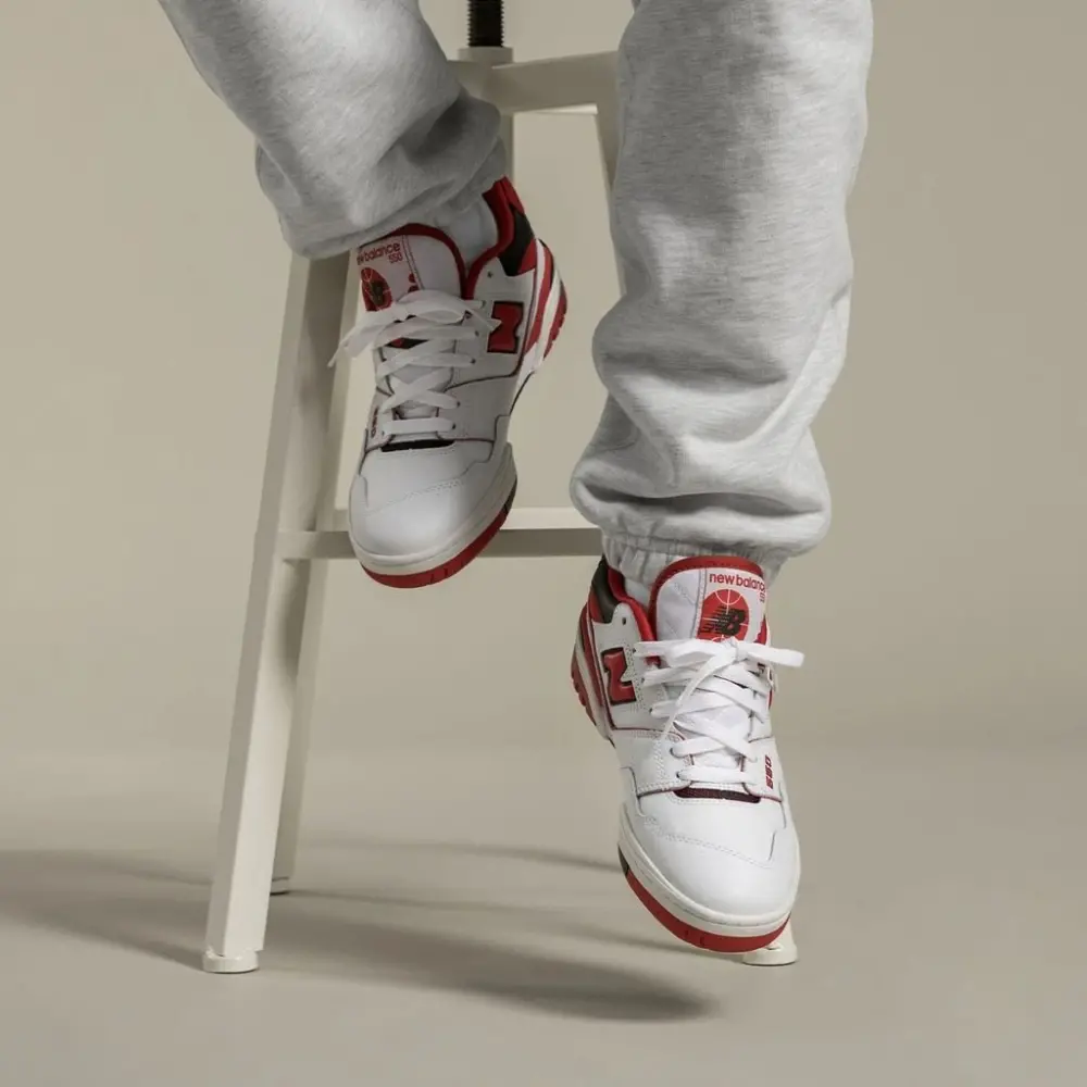Alternative view of Giày New Balance 550 'White Team Red' BB550SE1