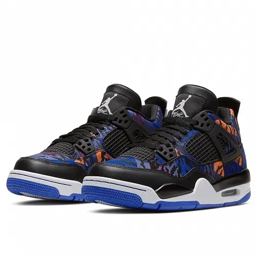 Alternative view of Giày Nike Air Jordan 4 Retro GS 'Rush Violet' BQ9043-401