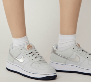 Alternative view of Giày Nike Air Force 1 GS 'Pure White' CT3839-004