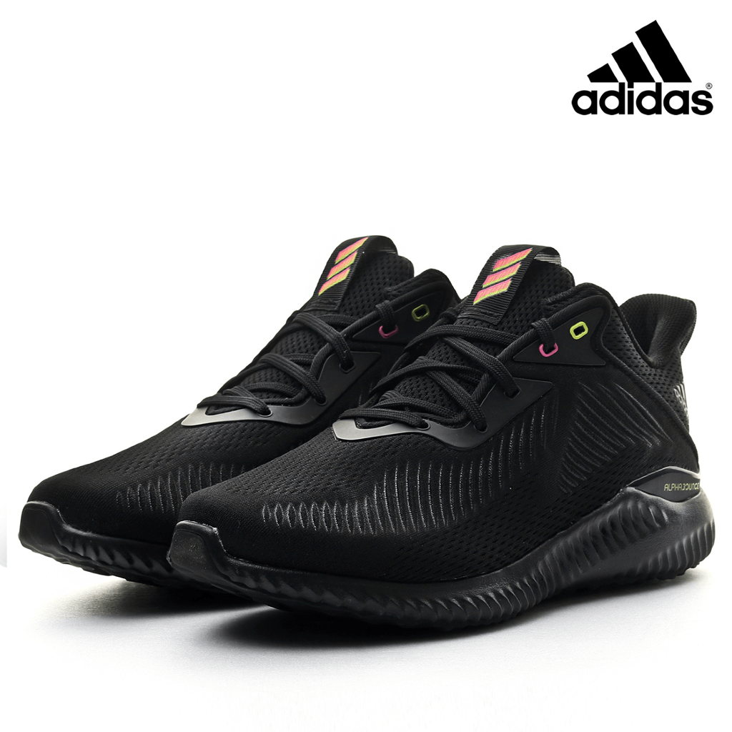 Giày Adidas Alphabounce EK 'Black Acid Yellow' GY5085 - Ảnh 9