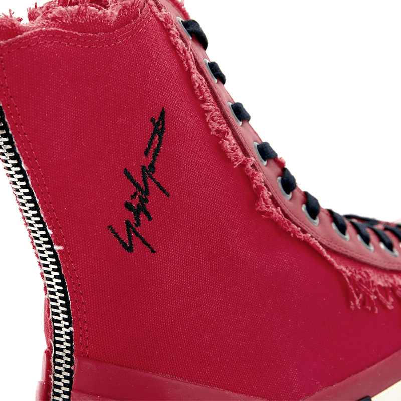 Giày Xvessel G.O.P. Highs for Yohji Yamamoto Red - Ảnh 5
