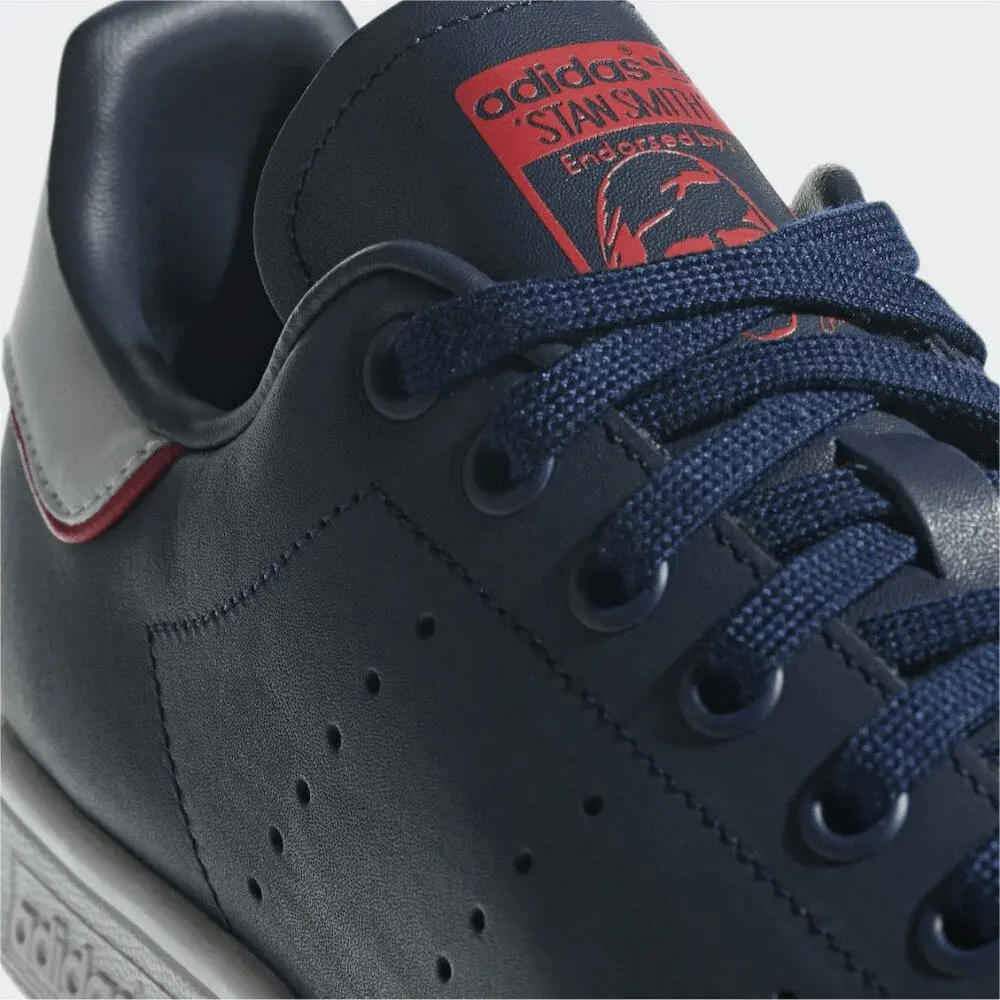 Giày Adidas Stan Smith 'Collegiate Navy Scarlet' B37912 - Ảnh 3