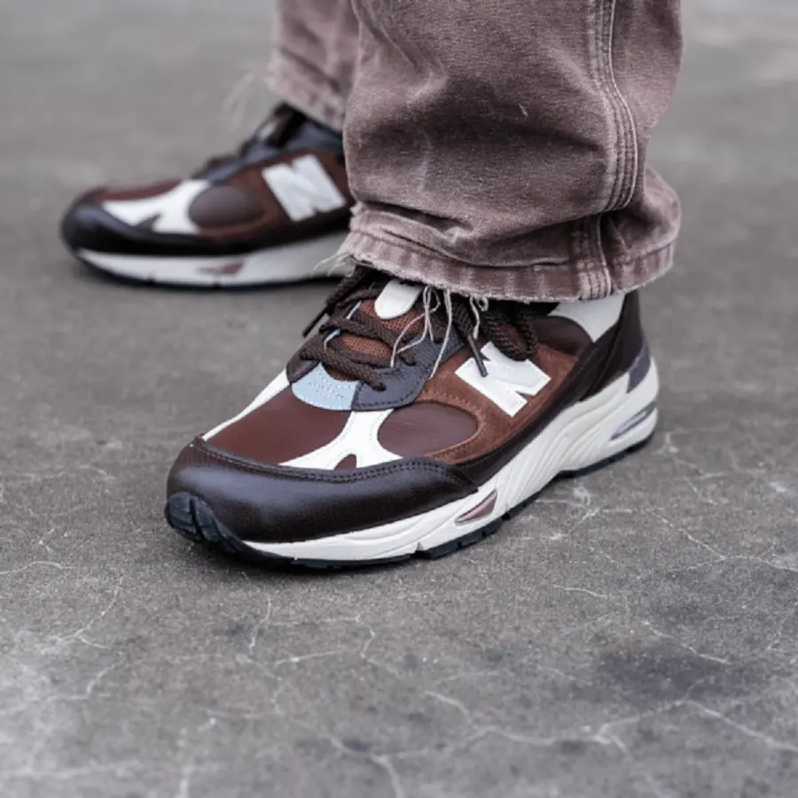 Giày New Balance 991 ‘MiUK French Roast’ M991GBI - Ảnh 3