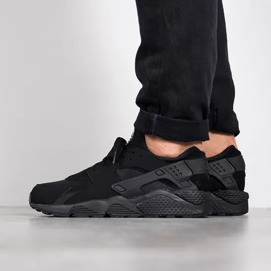 Giày Nike Air Huarache 'Triple Black' 318429-003 - Ảnh 8