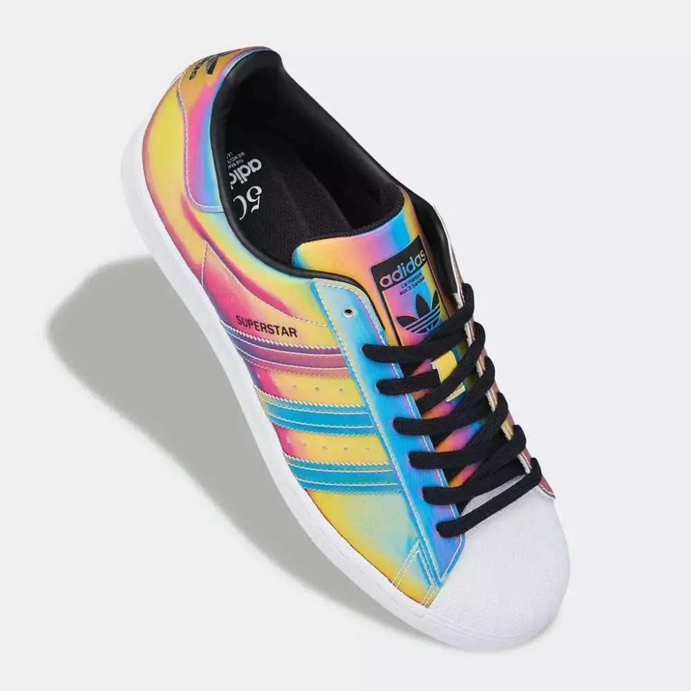 Alternative view of Giày Adidas Superstar 'Iridescent' FX7779