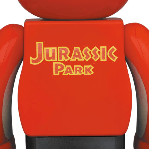Alternative view of Mô Hình Jurassic Park Be@rbrick 100% + 400% 'Orange' 97829-JPK-0104