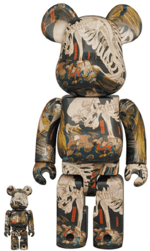 Mô Hình Be@rbrick 100% + 400% 'The Haunted Old Palace At Soma' 97843-UTK-0104