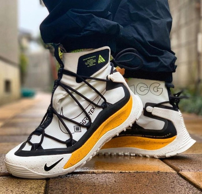 Giày Nike ACG Air Terra Antarktik Gore-Tex 'University Gold' BV6348-100 - Ảnh 4