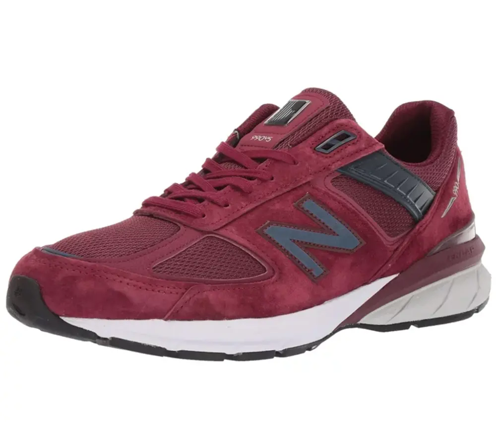 Alternative view of Giày New Balance 990v5 Made in USA ‘Burgundy’ M990BU5
