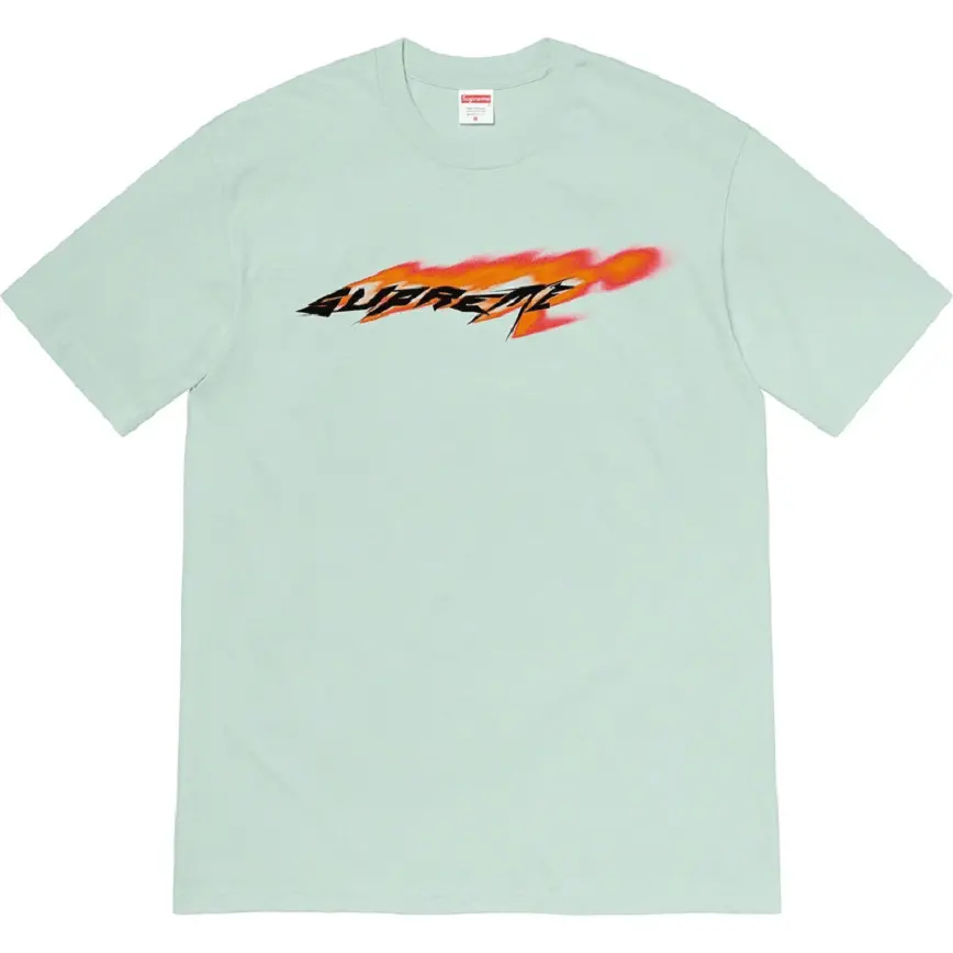 Áo Supreme Wind Tee 'Pale Aqua'