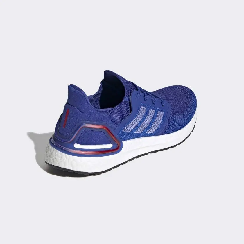 Alternative view of Giày Adidas UltraBoost 20 'Royal Blue Scarlet' EG0758