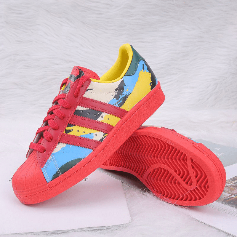 Giày Adidas Superstar 80s 'Red' FY0726 - Ảnh 4