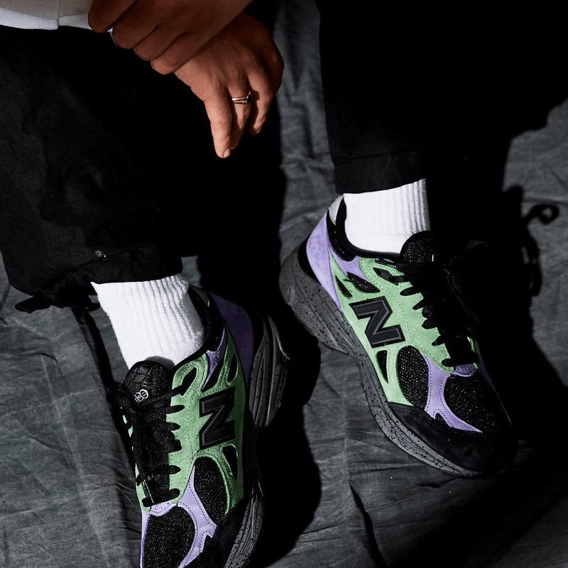 Giày New Balance Stray Rats x 990v3 Made in USA ‘The Joker’ M990SK3 - Ảnh 5