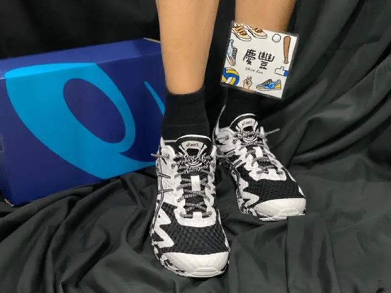 Giày Asics Gel Noosa Tri 12 'Black White' 1011A673-002 - Ảnh 3