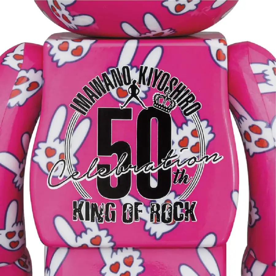Alternative view of Mô Hình Be@rbrick 1000% 'Kiyoshiro Imawano 50th Celebration' 98345-HHS-1000