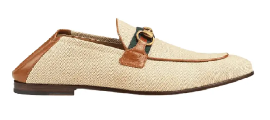 Giày Gucci Brixton Collapsible Heel Loafers 581514-98B10-9780