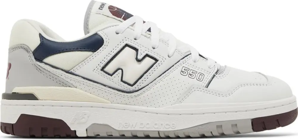 Giày New Balance 550 'Maroon Navy' BB550PWB