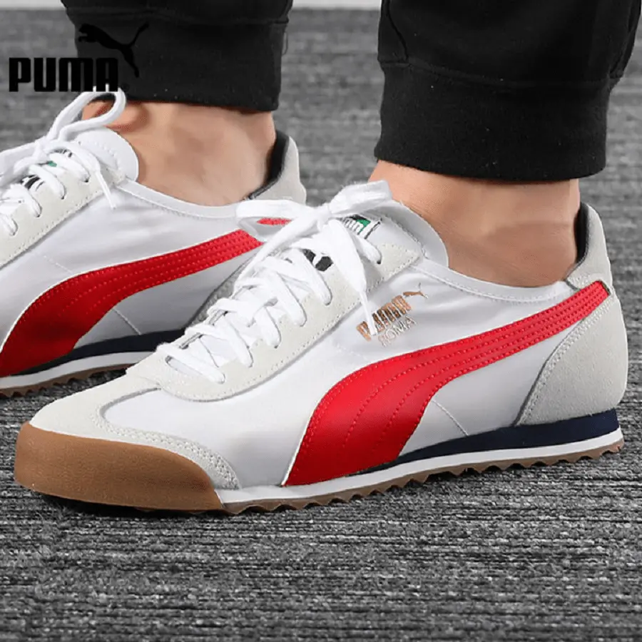 Alternative view of Giày Puma Roma Og Nylon 'White Red' 362408-14
