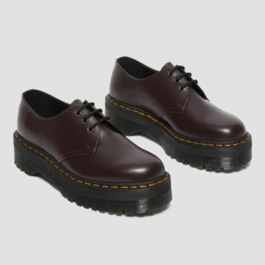 Giày Dr.Martens 1461 Quad Burgundy ‘Brown’ 27332626 - Ảnh 7