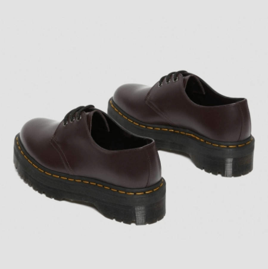 Giày Dr.Martens 1461 Quad Burgundy ‘Brown’ 27332626 - Ảnh 8