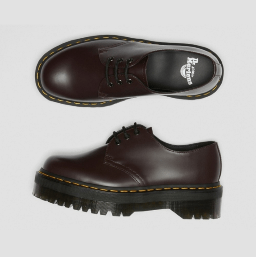 Giày Dr.Martens 1461 Quad Burgundy ‘Brown’ 27332626 - Ảnh 6