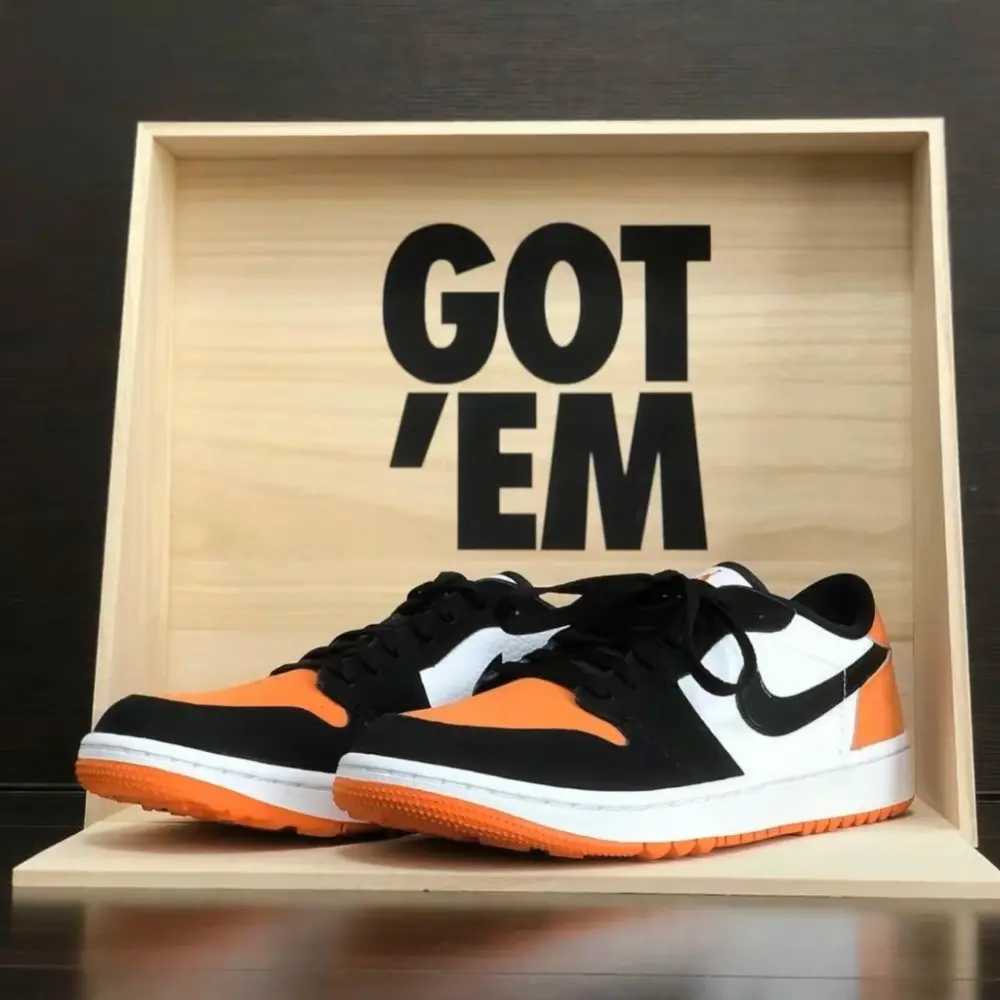 Alternative view of Giày Nike Air Jordan 1 Retro Golf 'Starfish' DD9315-800
