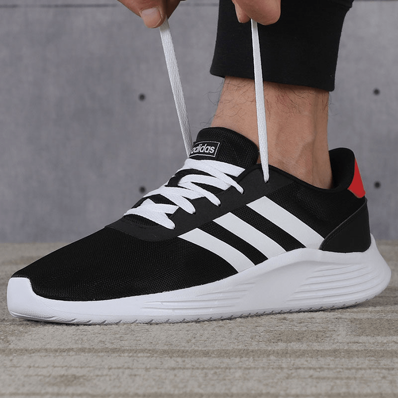 Giày Adidas Lite Racer 2.0 'Core Black Scarlet' FW1722 - Ảnh 2