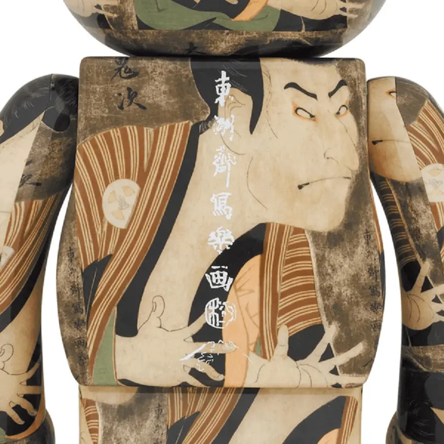 Alternative view of Mô Hình Toshusai Sharaku Be@rbrick 1000% 'Yakko Edobei' 99274-AOO-1000