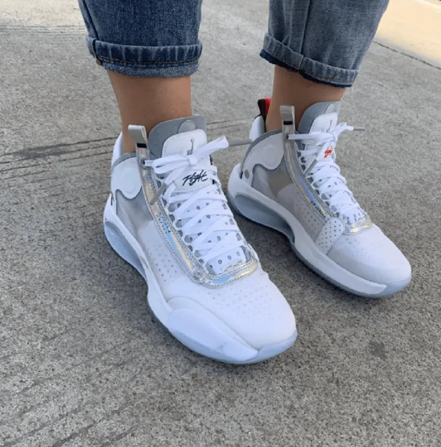 Alternative view of Giày Nike Air Jordan 34 GS ‘Unite’ BQ3384-101
