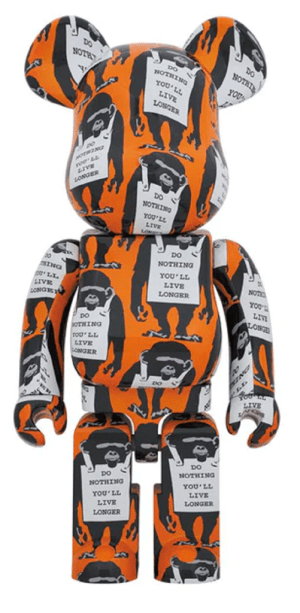 Mô Hình Brandalism Be@rbrick 1000% 'Monkey Sign' 99298-MKS-1000