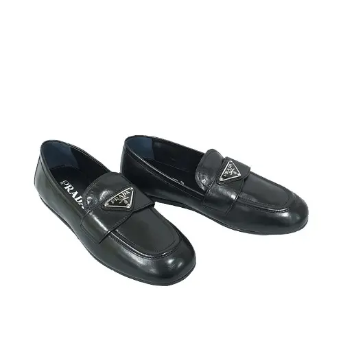 Giày 21FW Prada Women's Loafers 1D262M3LGTF0002 - Ảnh 4