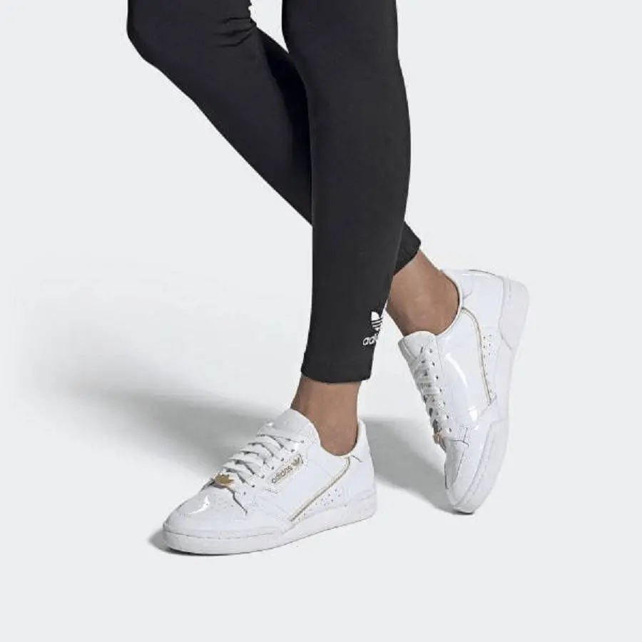 Alternative view of Giày Adidas Continental 80 'White Gold' FU9980