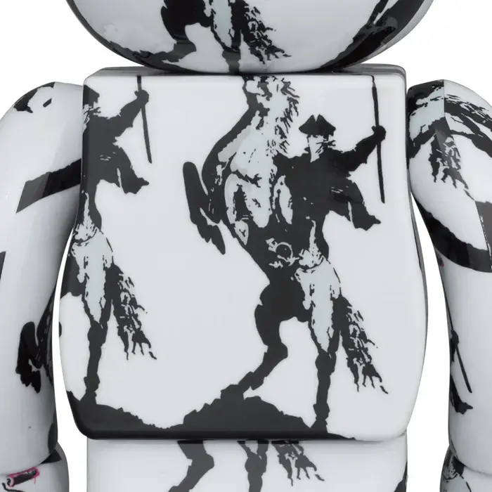 Alternative view of Mô Hình Brandalism Bearbrick 100% + 400% 'Highwayman' 99892-HWM-0104