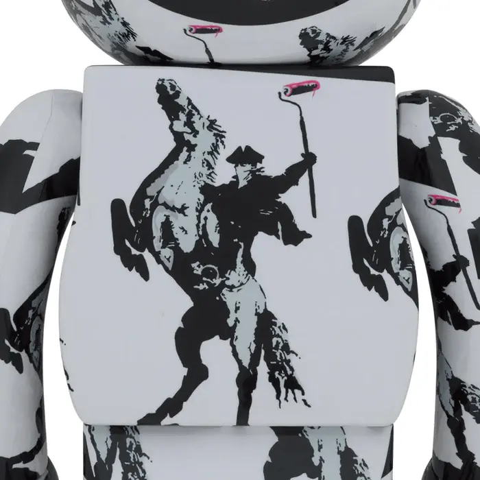 Alternative view of Mô Hình Brandalism Be@rbrick 1000% 'Highwayman' 99908-HWM-1000