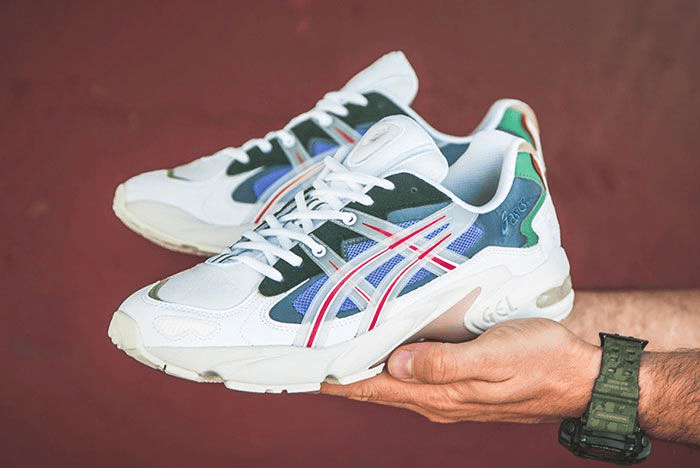 Giày Asics Hypebeast x Gel Kayano 5 Meadow 1021A180-101 - Ảnh 4