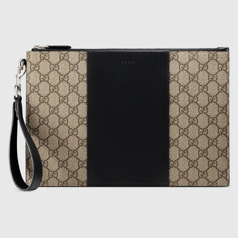 Alternative view of Túi Gucci GG Supreme Canvas Pouch 495017 KGDHN 9769