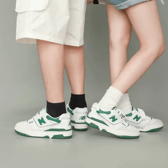 Giày New Balance 550 'White Green' BB550WT1 - Ảnh 6