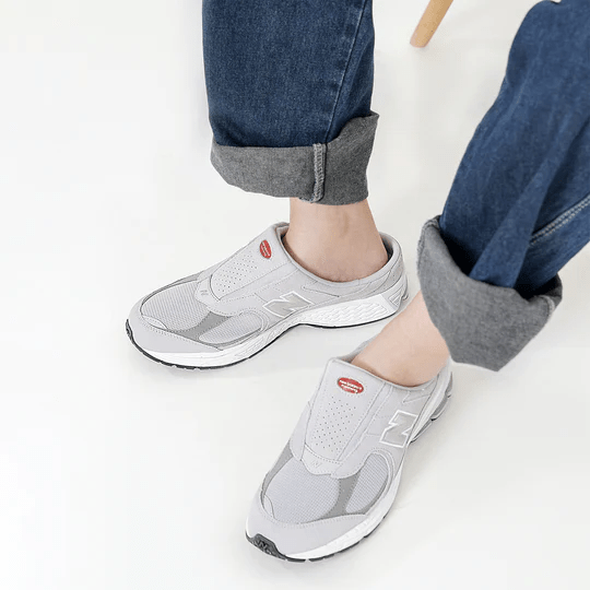 Giày New Balance 2002R Mule 'Rain Cloud' M2002RMA - Ảnh 2