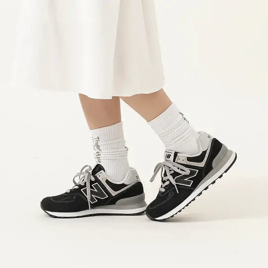 Giày New Balance ML574 EVB 'Black' ML574EVB - Ảnh 3