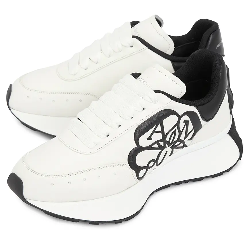 Giày Alexander Mcqueen Sprint Runner 'White' 691039-WIC95-9061 - Ảnh 4
