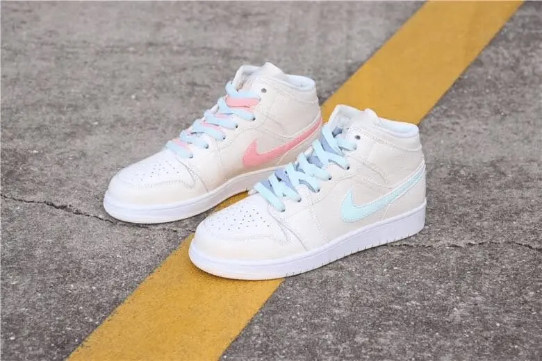 Giày Nike Air Jordan 1 Mid GG 'Phantom' 555112-035 - Ảnh 5