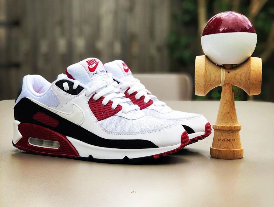 Giày Nike Air Max 90 Recraft New Maroon CT4352-104 - Ảnh 7