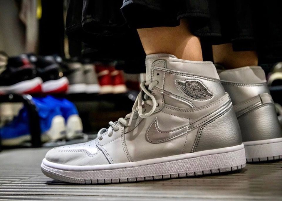 Giày Nike Air Jordan 1 Retro High CO Japan 'Neutral Grey' (2020) DC1788-029 - Ảnh 4